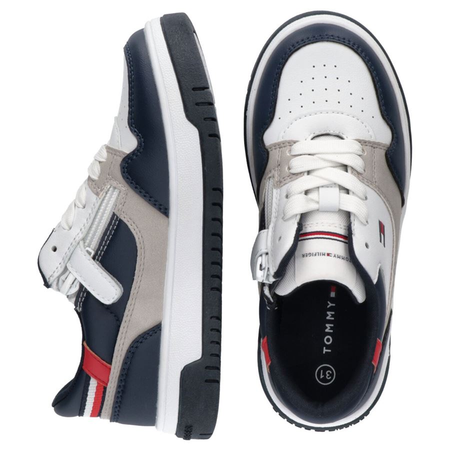 Sneakers bassa allacciata Tommy Hilfiger da bambino Tommy Hilfiger | T3X9333681355Y003X